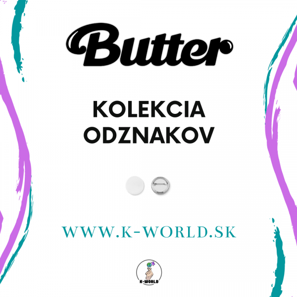 Špeciál mesiaca - Odznaky Butter (Set)