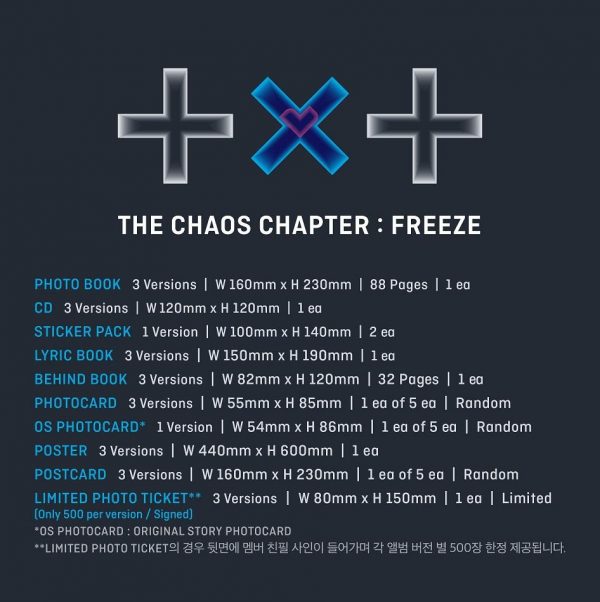 TXT – CHAOS CHAPTER: FREEZE (CD) - Image 7