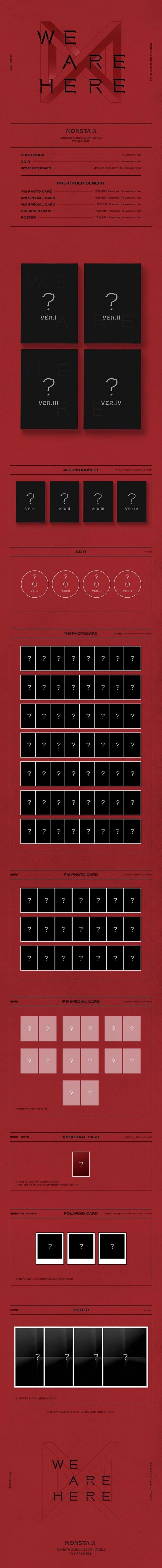 MONSTA X - TAKE.2 WE ARE HERE (CD) - Image 2