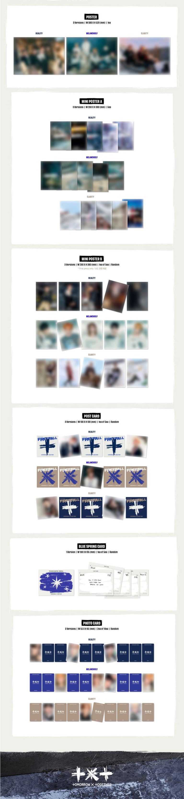 TXT – THE NAME CHAPTER: FREEFALL (CD) - Image 3