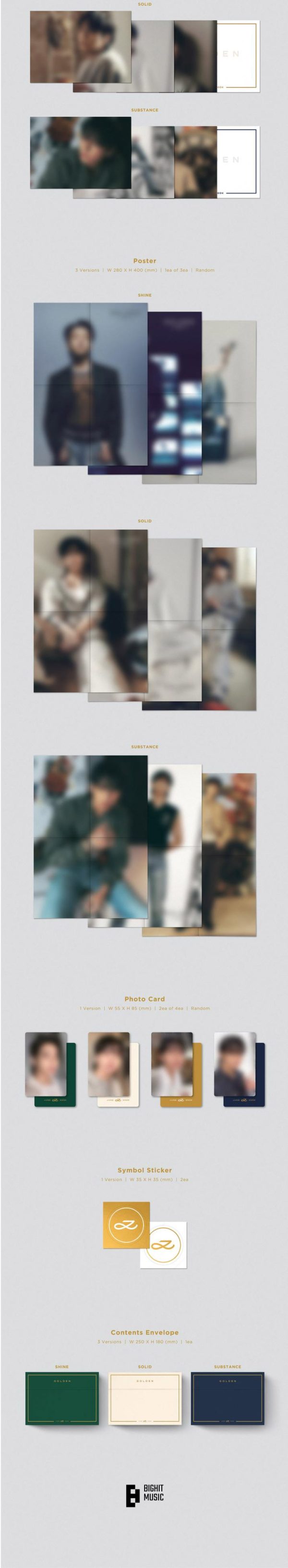 JUNGKOOK – GOLDEN (CD) - Image 3