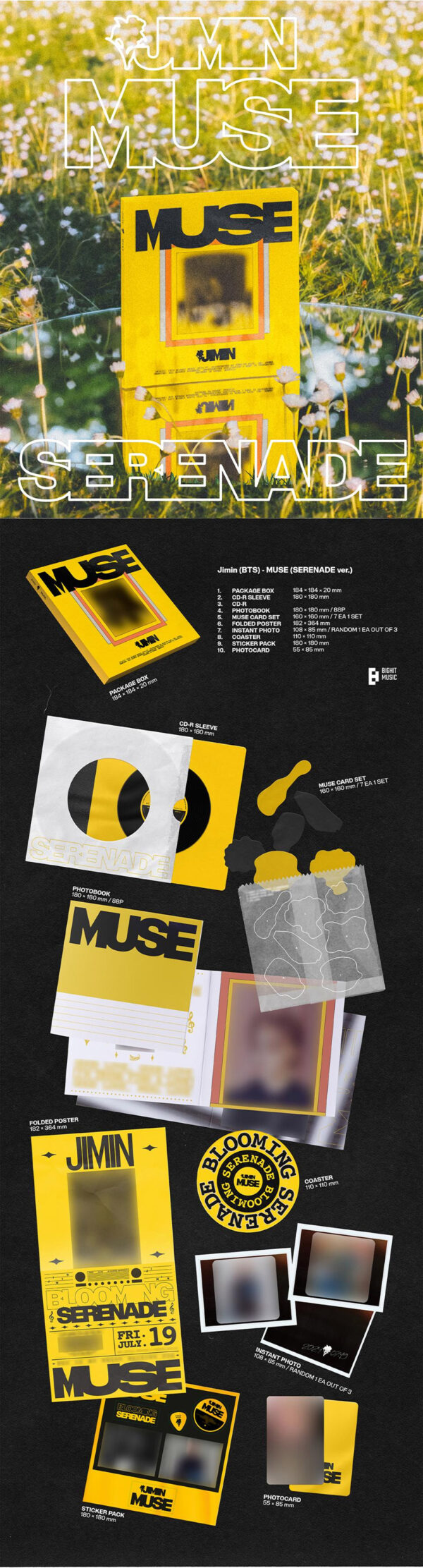 JIMIN – MUSE (CD) - Image 3