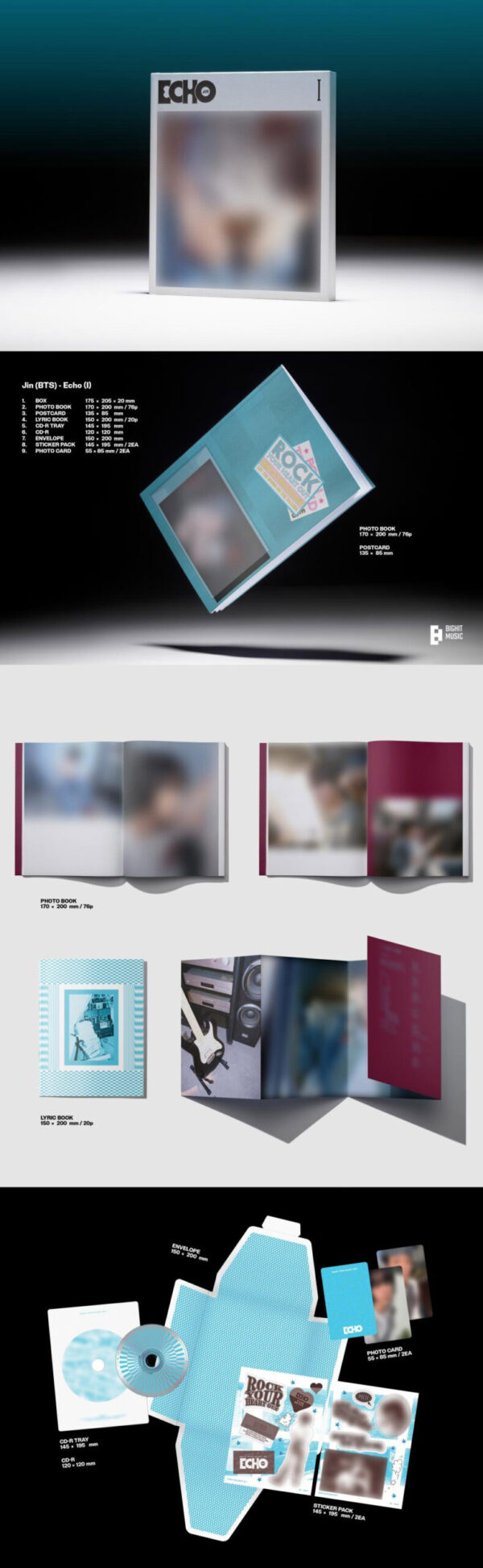 [Pre-Order] JIN - ECHO (CD) - Image 2