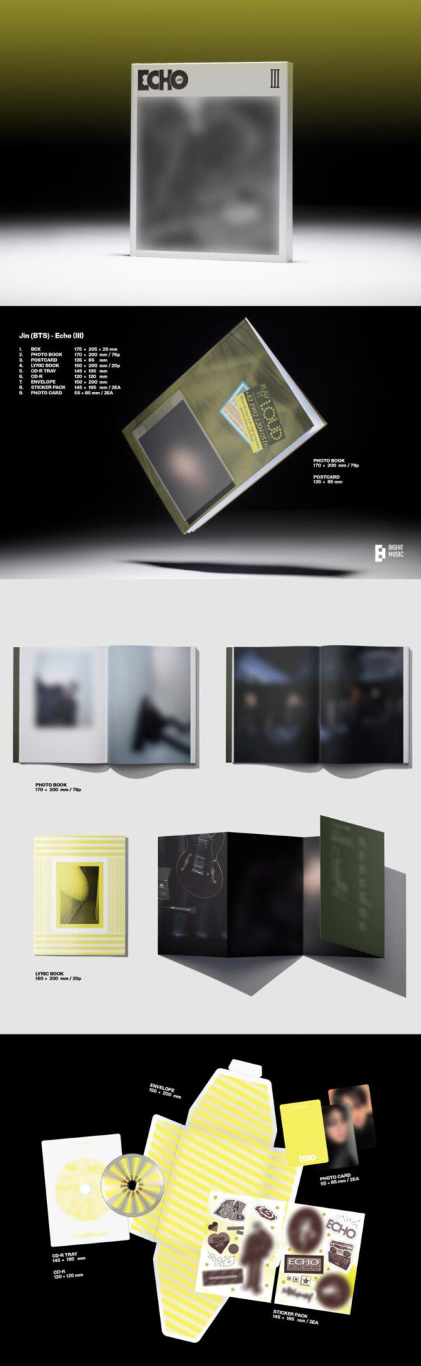 [Pre-Order] JIN - ECHO (CD) - Image 4