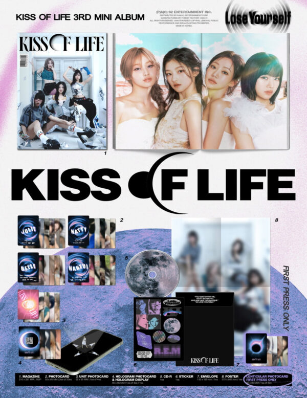 KISS OF LIFE - LOSE YOURSELF (CD)(Magazine ver.) - Image 2