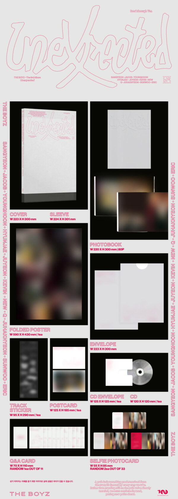 THE BOYZ - UNEXPECTED (CD) - Image 2