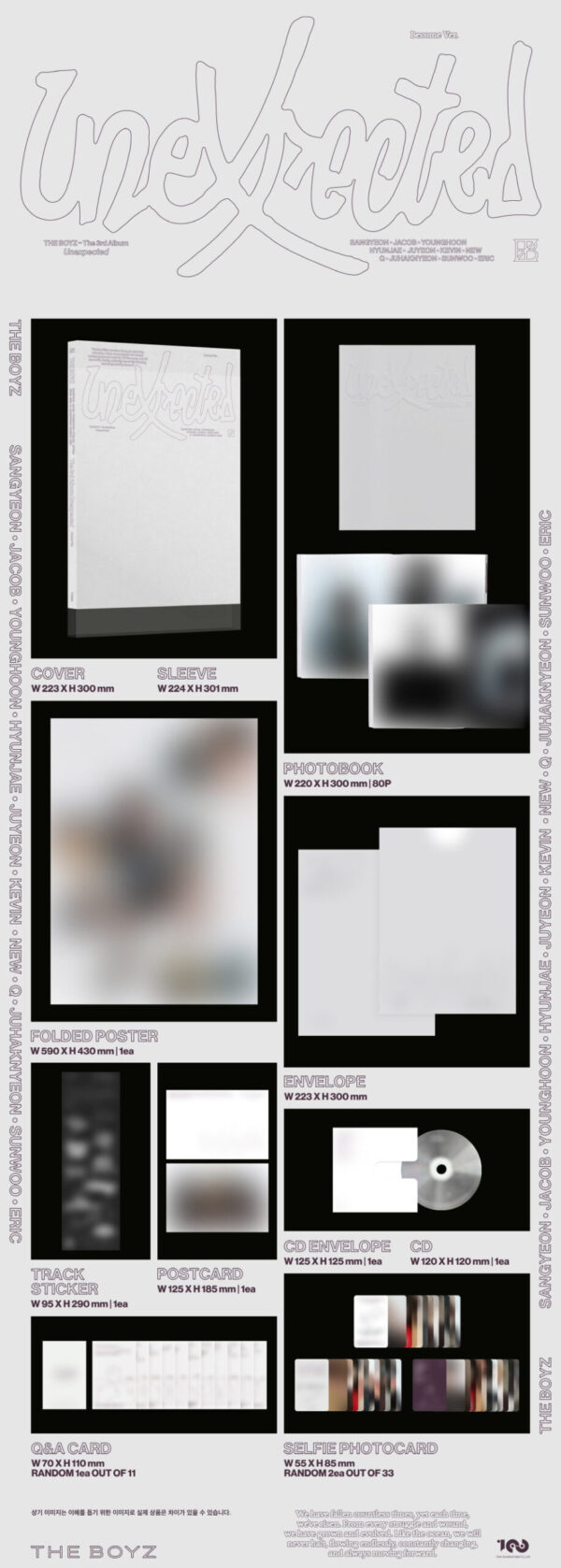 THE BOYZ - UNEXPECTED (CD) - Image 3